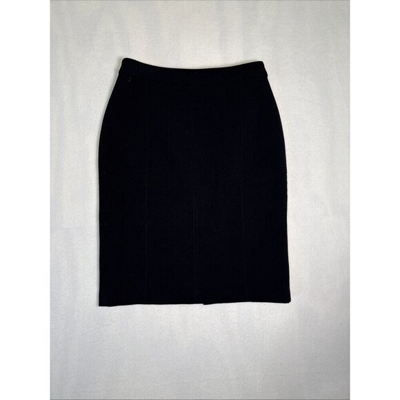 Halogen pencil skirt Size 2P Office/Night Out Black Great Shape - Picture 1 of 9